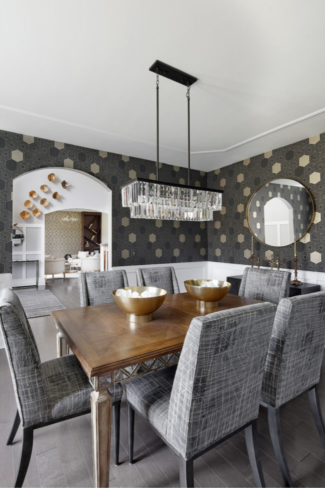 Parkcreek Estate Model Glamorous Dining Room