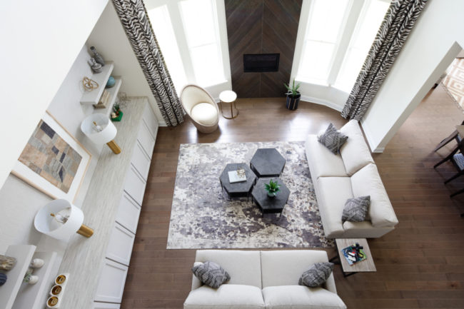 Parkcreek Estate Model Family Room
