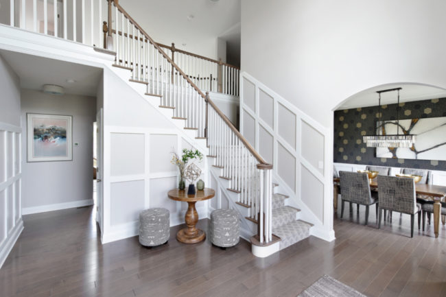 Parkcreek Estate Model Entry Stair