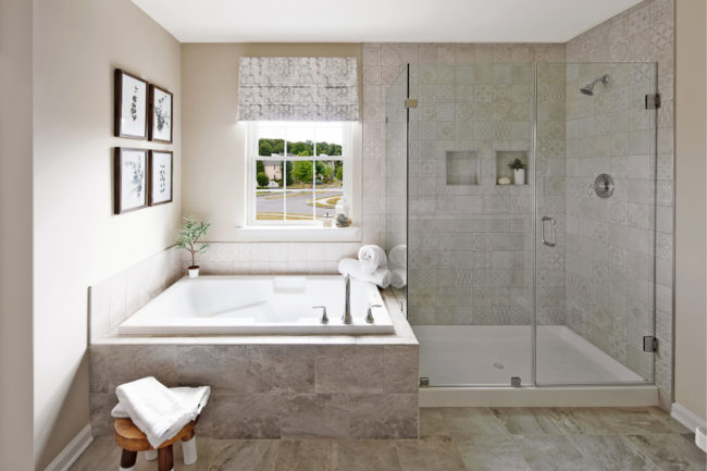Parkcreek Estate Model Master Bath