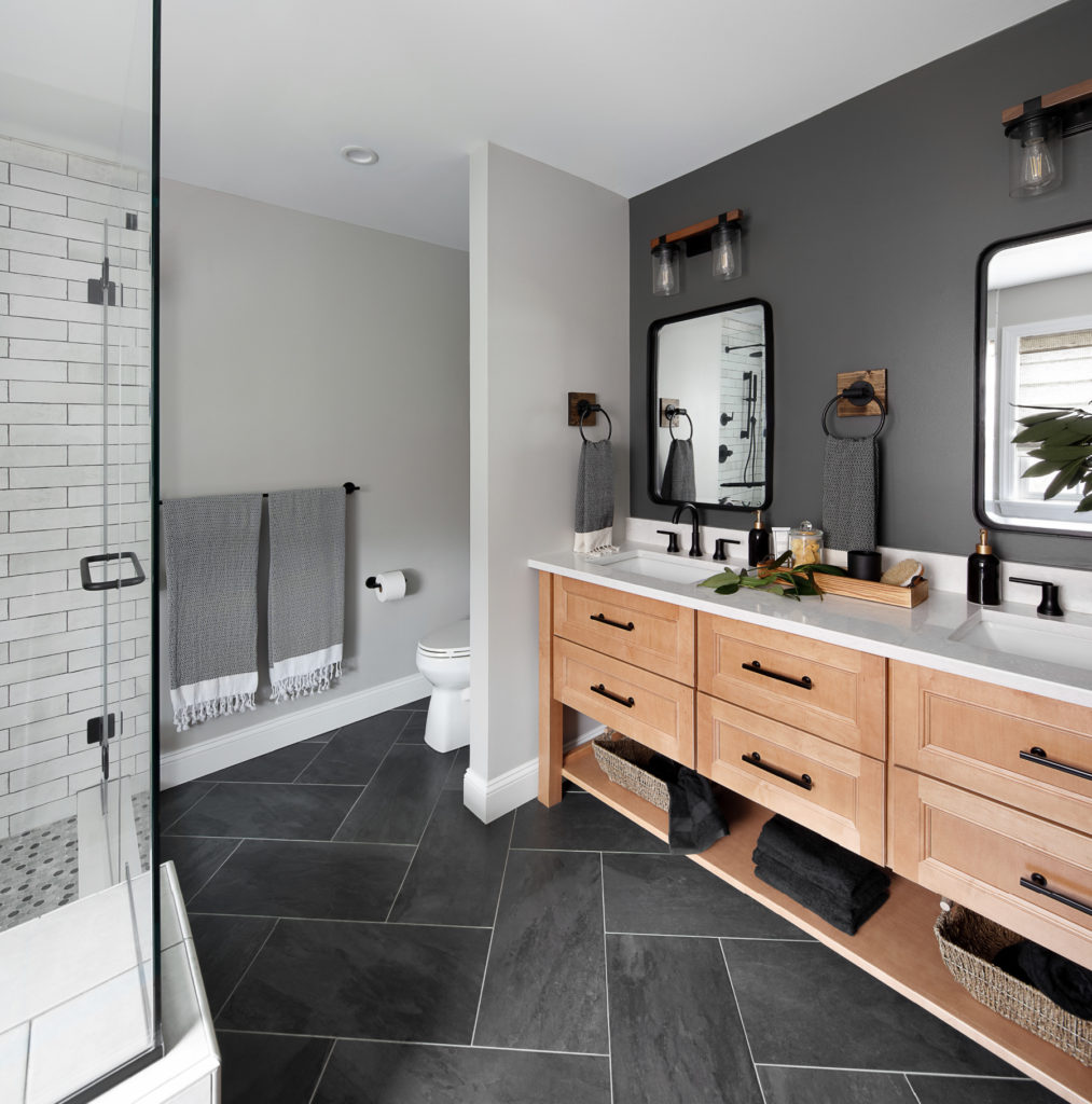 Modern Farmhouse Bathroom Renovation Love Your Room