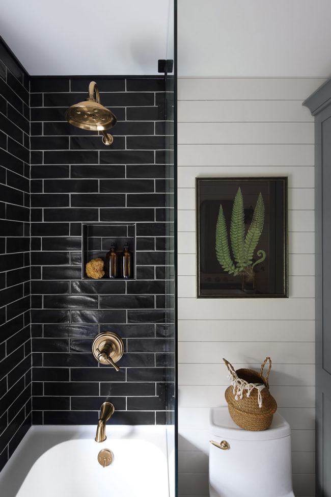 Schoolhouse Project Shower and Toliet